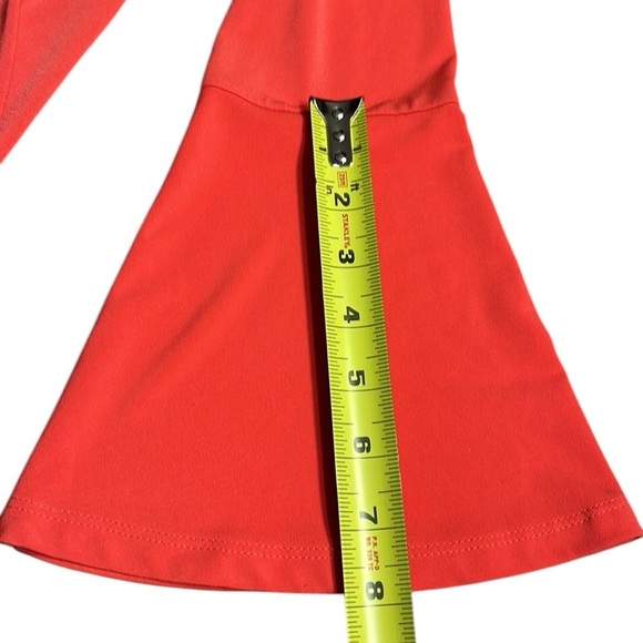 Micheal Kors,blouse,Tulip sleeve ,cut out,metal logo blouse in coral color.EC - Picture 9 of 15